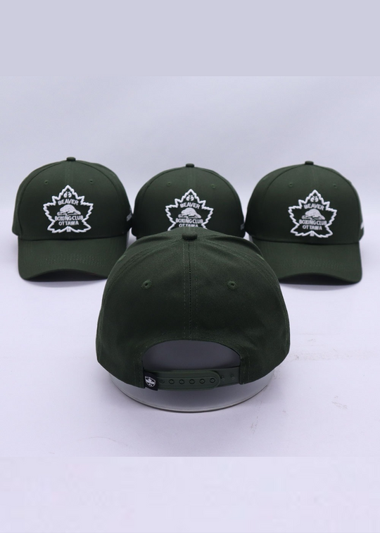 BEAVER BOXING HAT - Hunter Green