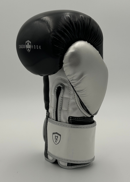 G2000 BOXING GLOVES - BLACK/SILVE/WHITE