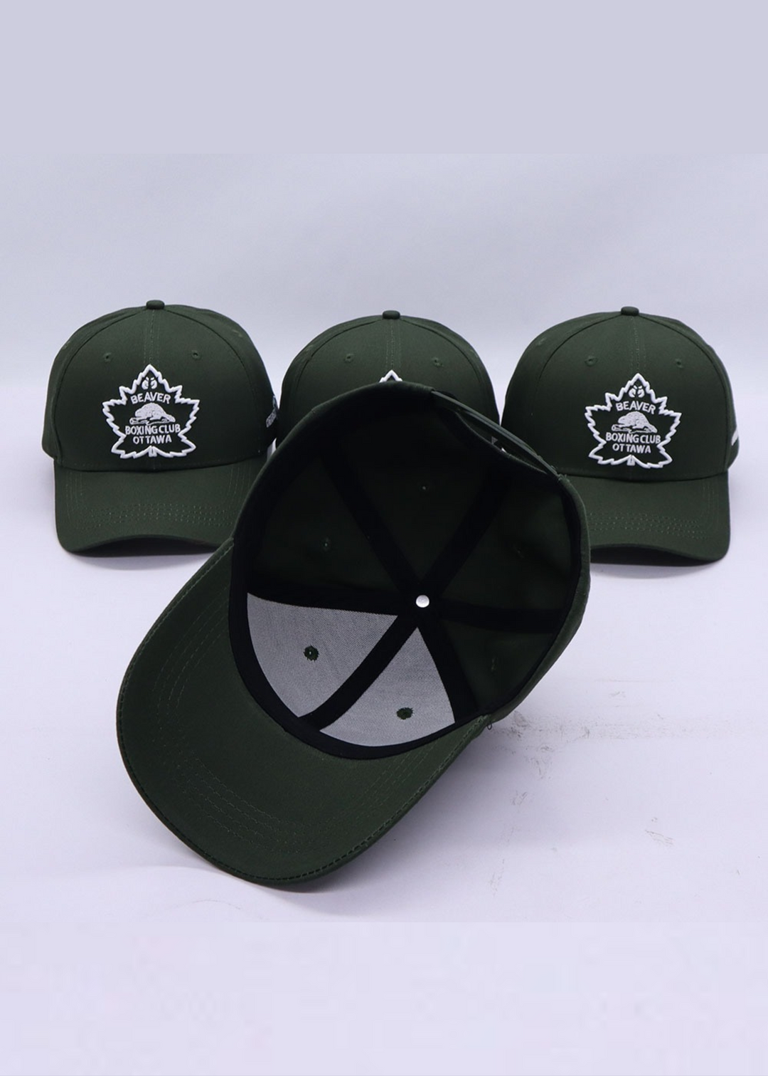 BEAVER BOXING HAT - Hunter Green