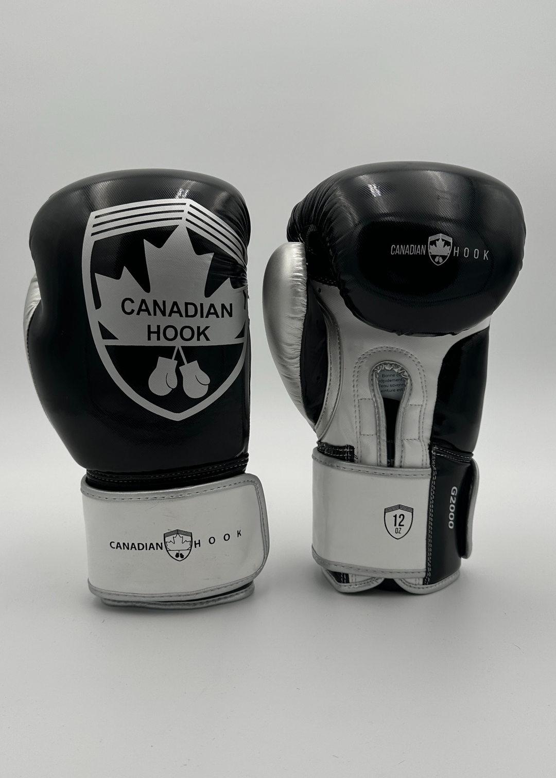 G2000 BOXING GLOVES - BLACK/SILVE/WHITE