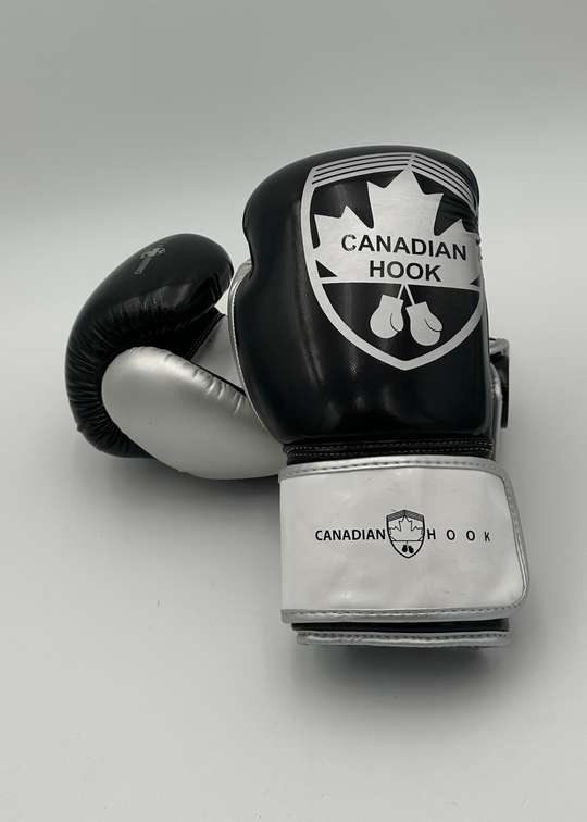 G2000 BOXING GLOVES - BLACK/SILVE/WHITE