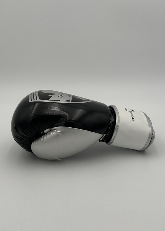 G2000 BOXING GLOVES - BLACK/SILVE/WHITE