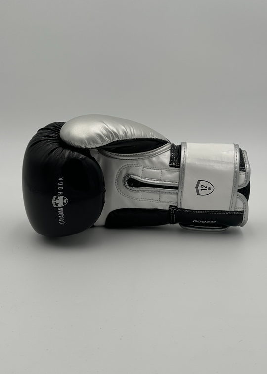 G2000 BOXING GLOVES - BLACK/SILVE/WHITE