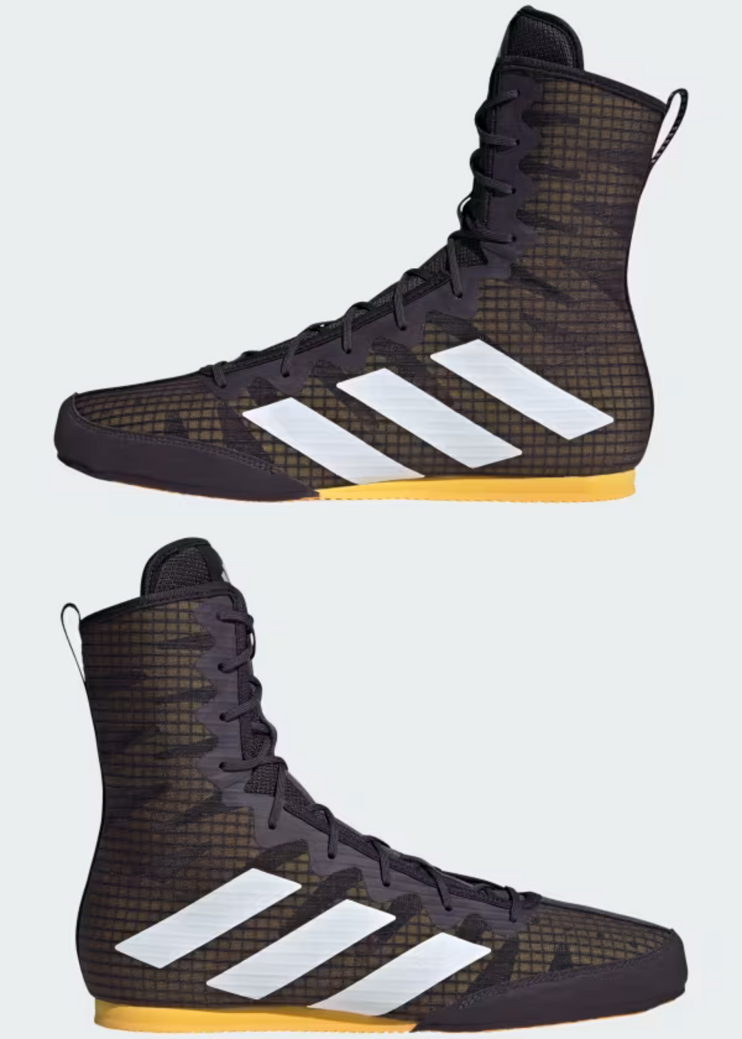 ADIDAS BOX HOG 4 BOOTS - AURORA BLACK / CLOUD WHITE SPARK