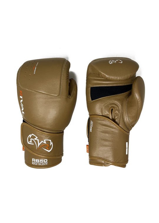 Rival RB50 Intelli-Shock Compact Bag Gloves - Brown