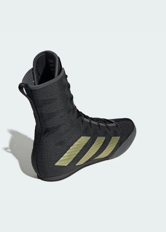 ADIDAS BOX HOG 4 BOOTS - BLACK / GOLD METALLIC