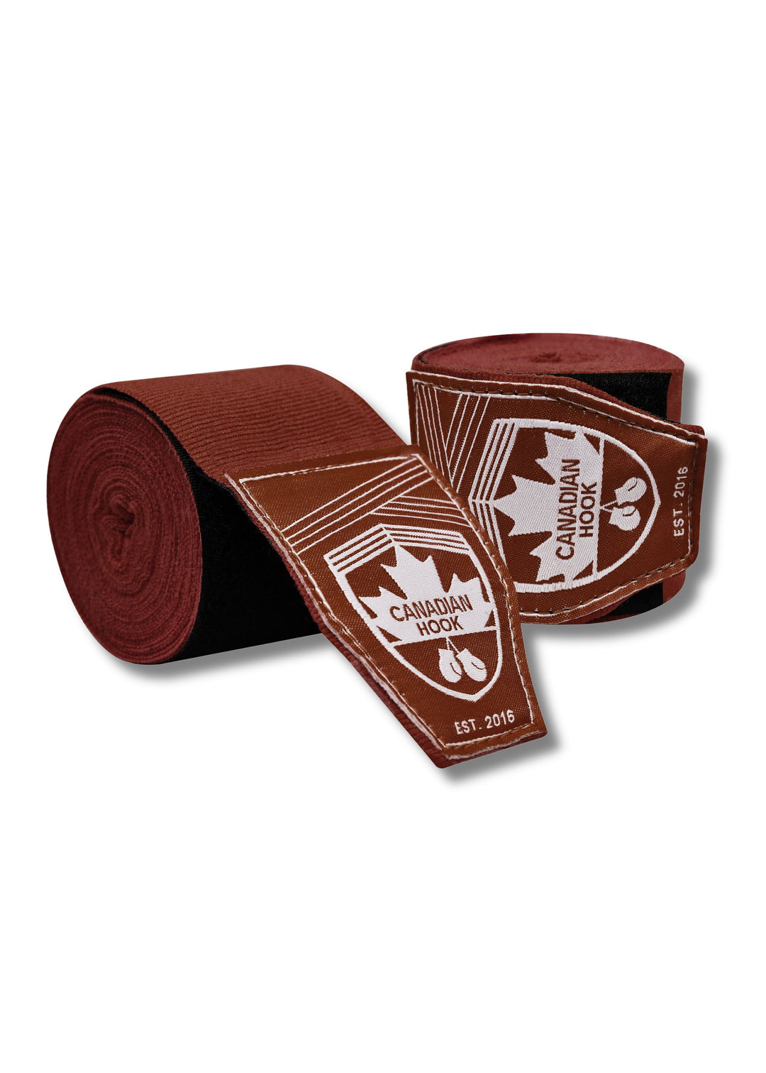 CANADIAN HOOK ELASTIC HAND WRAPS - BROWN