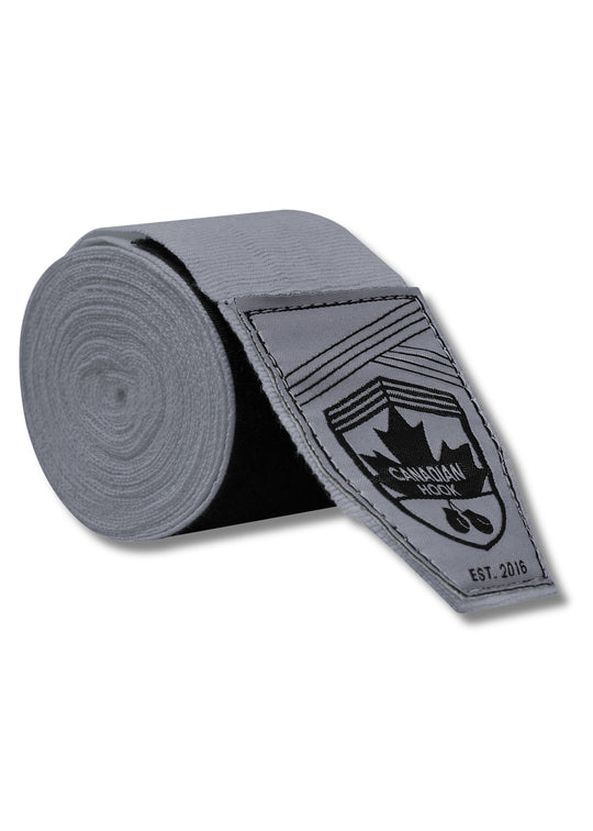 CANADIAN HOOK ELASTIC HAND WRAPS - GREY