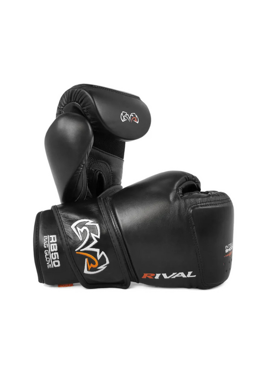 Rival RB50 Intelli-Shock Compact Bag Gloves - BLACK