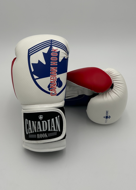 G3000 BOXING GLOVES - WHITE/RED/BLUE