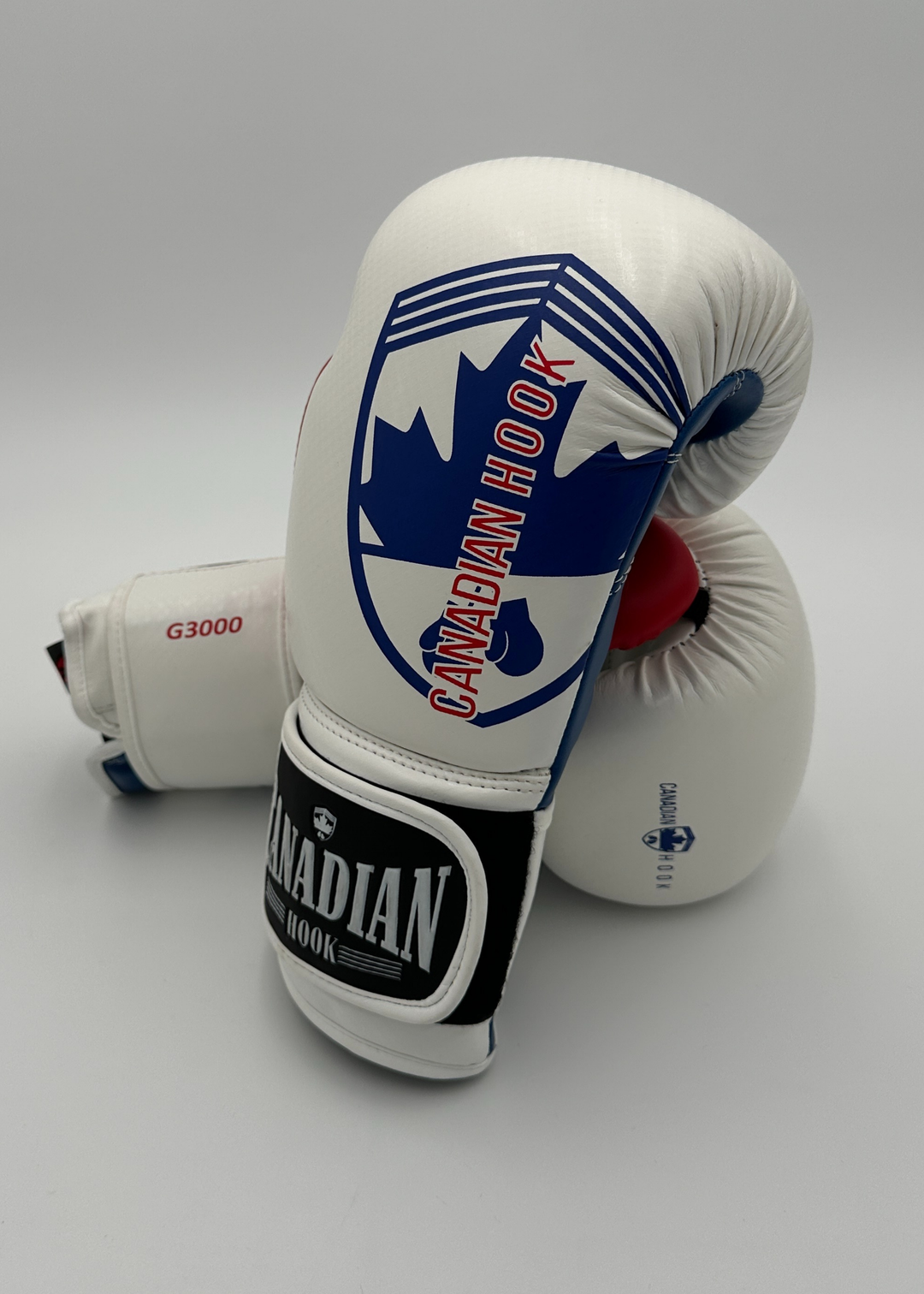 G3000 BOXING GLOVES - WHITE/RED/BLUE