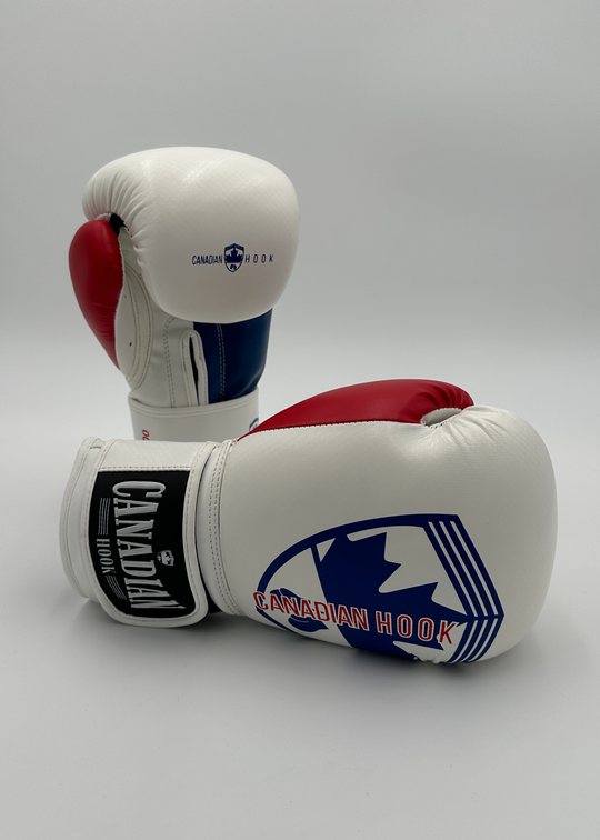 G3000 BOXING GLOVES - WHITE/RED/BLUE