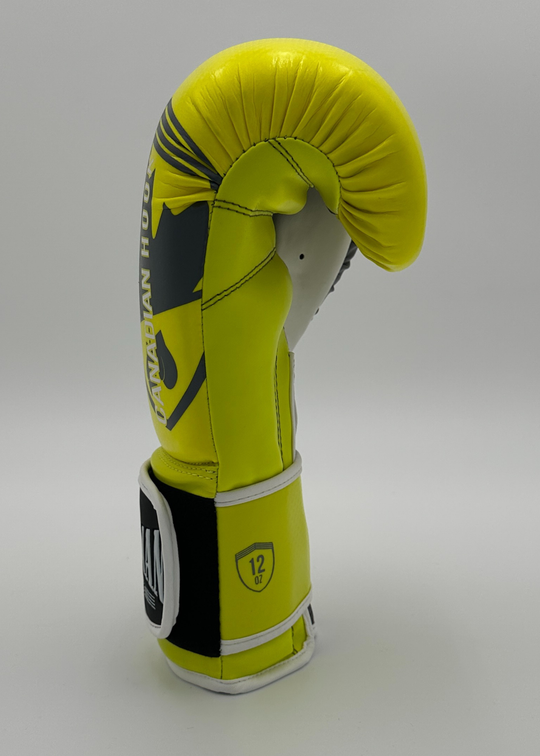 G3000 BOXING GLOVES - LIME/GRAY