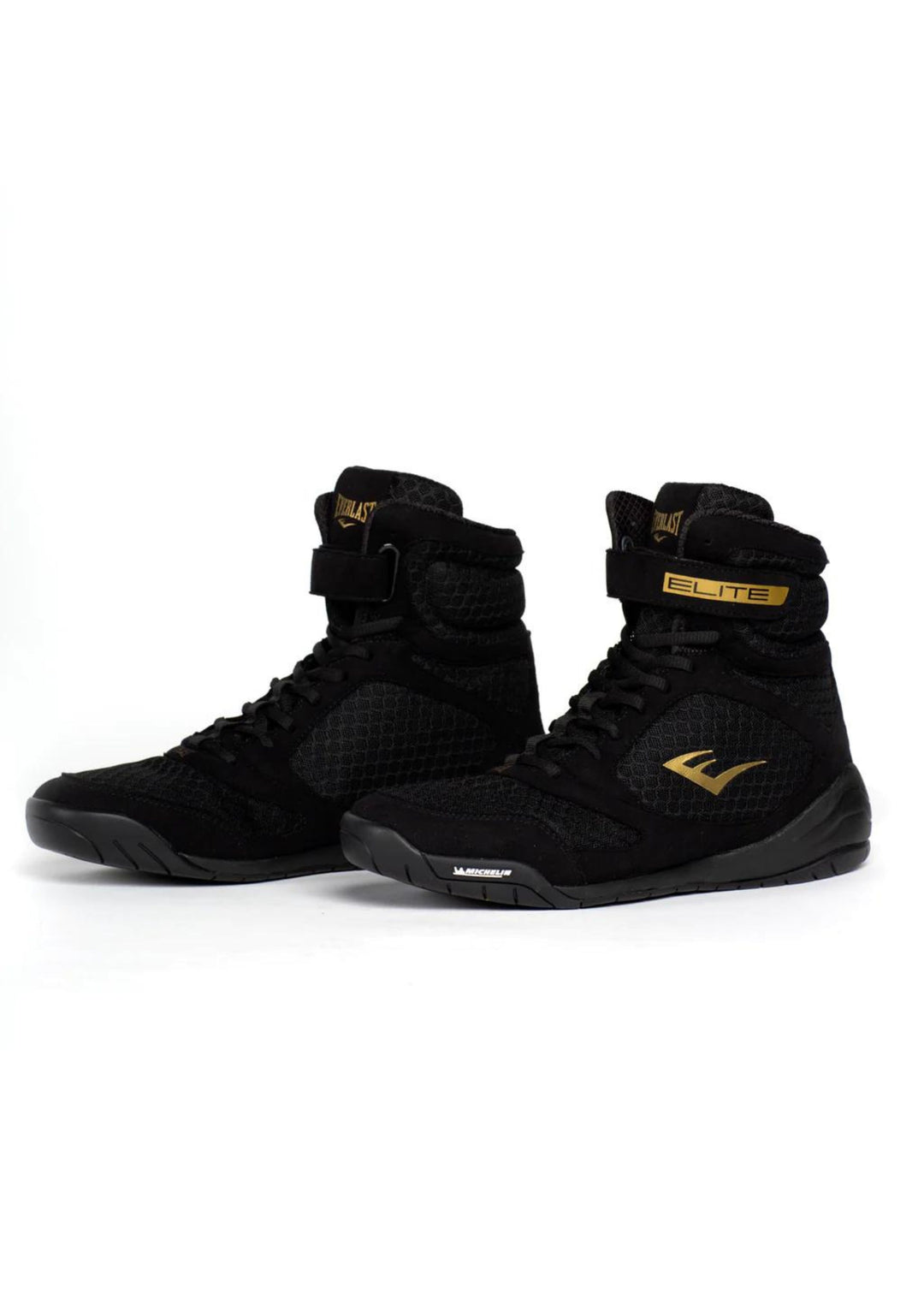 EVERLAST Elite 2 Boxing Shoes - Black/Gold