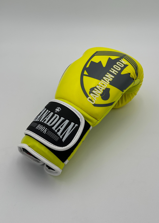 G3000 BOXING GLOVES - LIME/GRAY