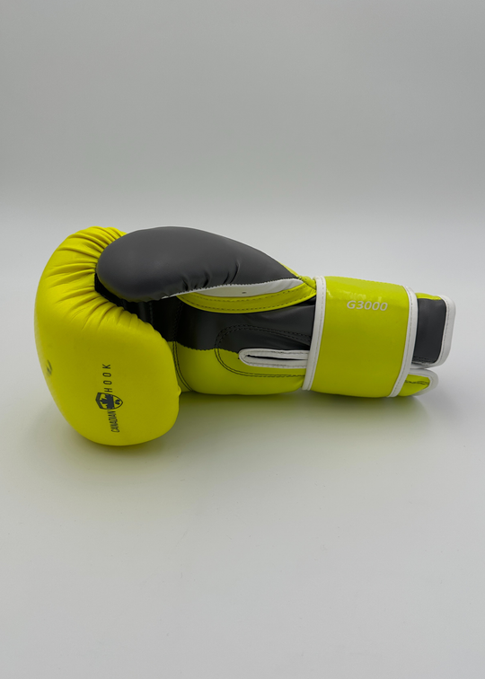 G3000 BOXING GLOVES - LIME/GRAY