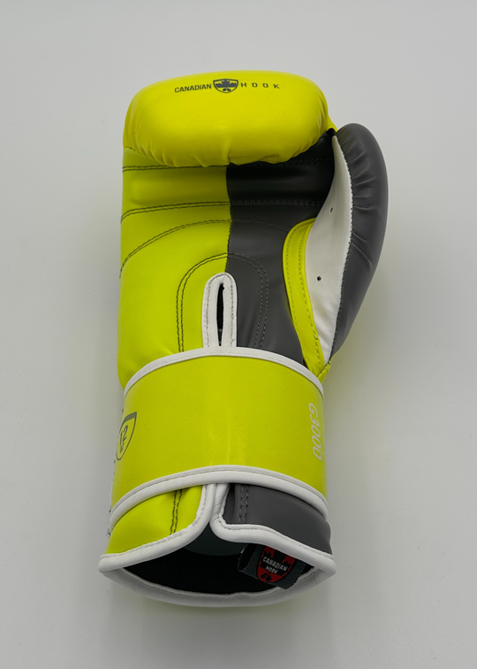 G3000 BOXING GLOVES - LIME/GRAY