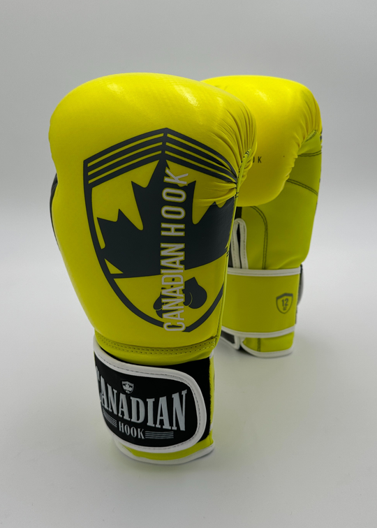 G3000 BOXING GLOVES - LIME/GRAY