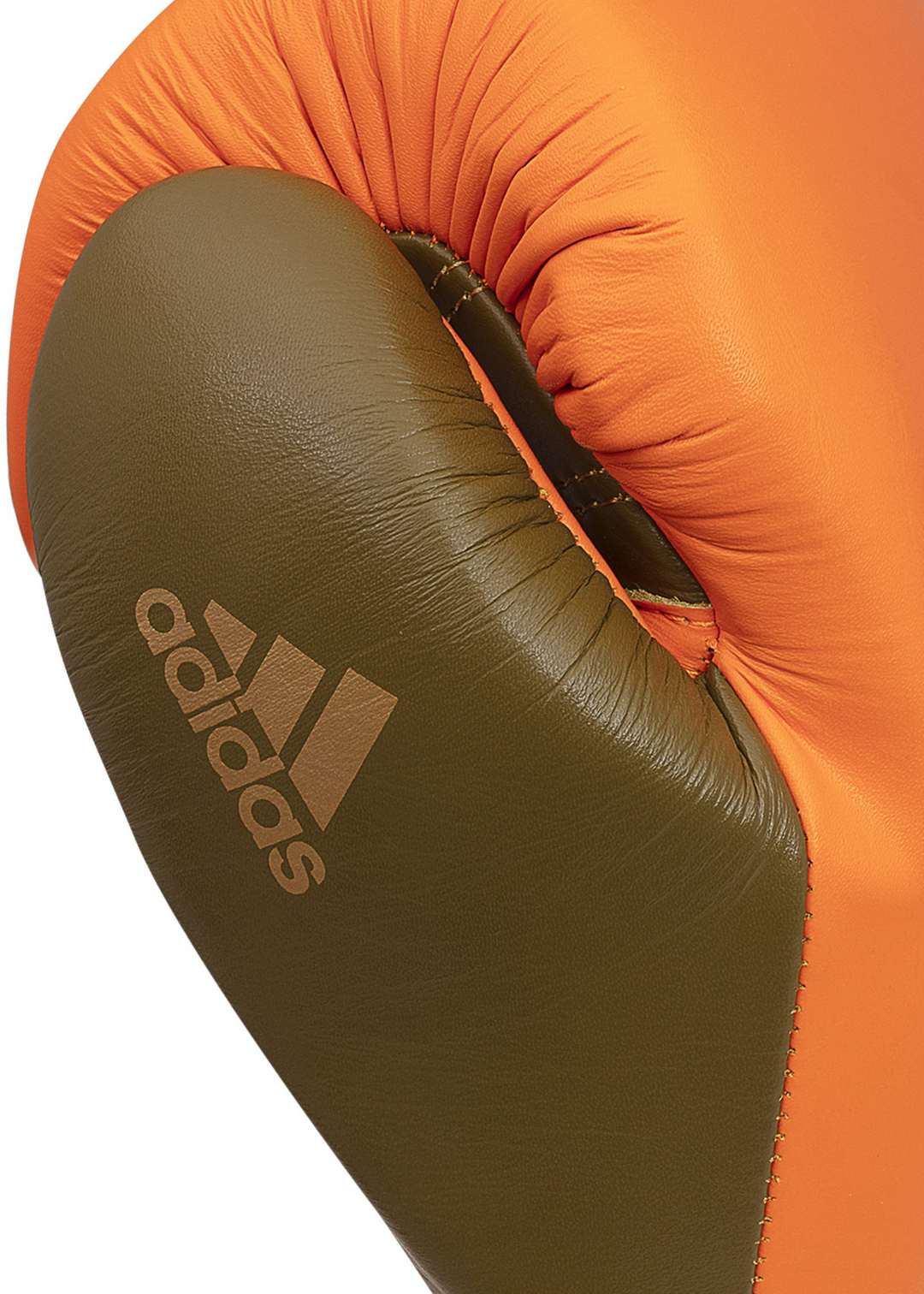 LIMITED EDITION ADISPEED 501 PRO BOXING  ( VELCRO ) Orange/Gold/Martini Olive