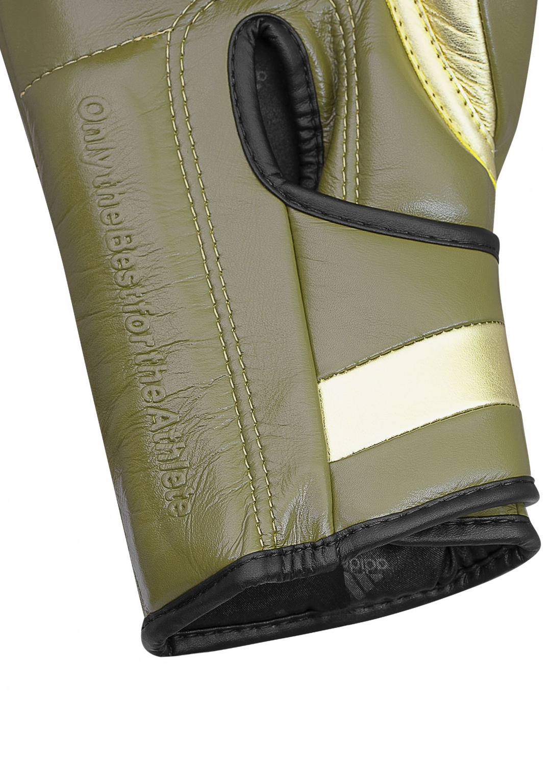 LIMITED EDITION ADISPEED 501 PRO BOXING  ( VELCRO ) Martini Olive/Gold