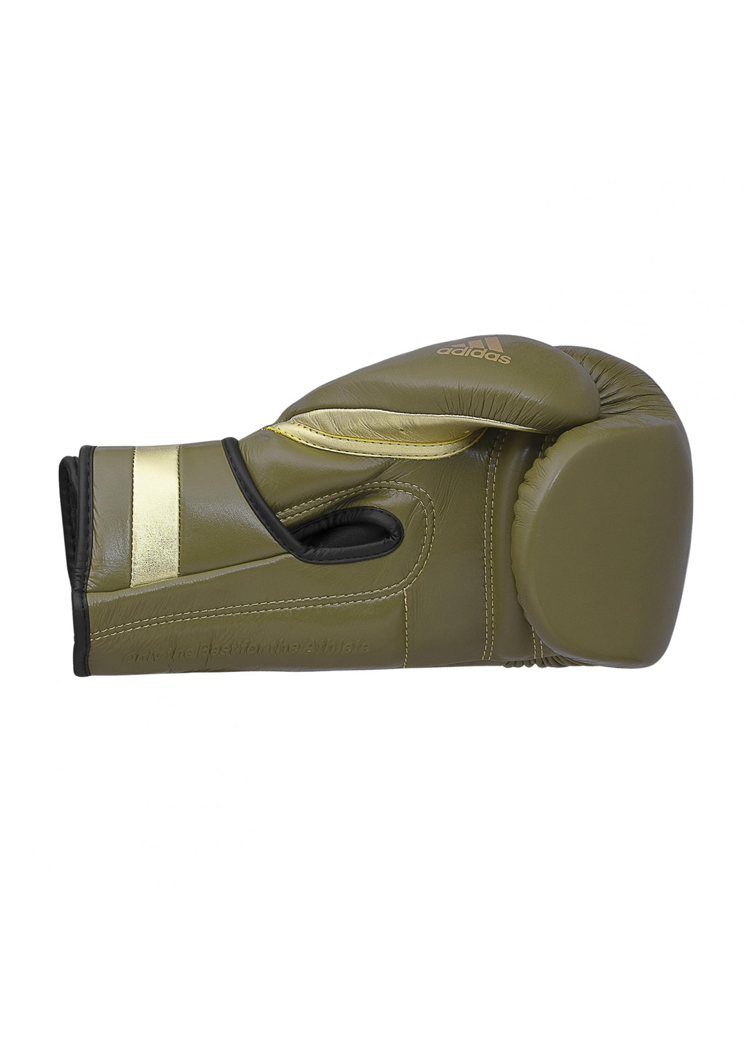 LIMITED EDITION ADISPEED 501 PRO BOXING  ( VELCRO ) Martini Olive/Gold