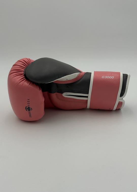 G3000 BOXING GLOVES - PINK/GREY