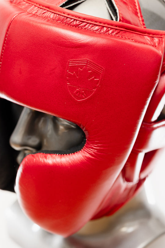 H70 SPARRING HEAD GUARD - RED