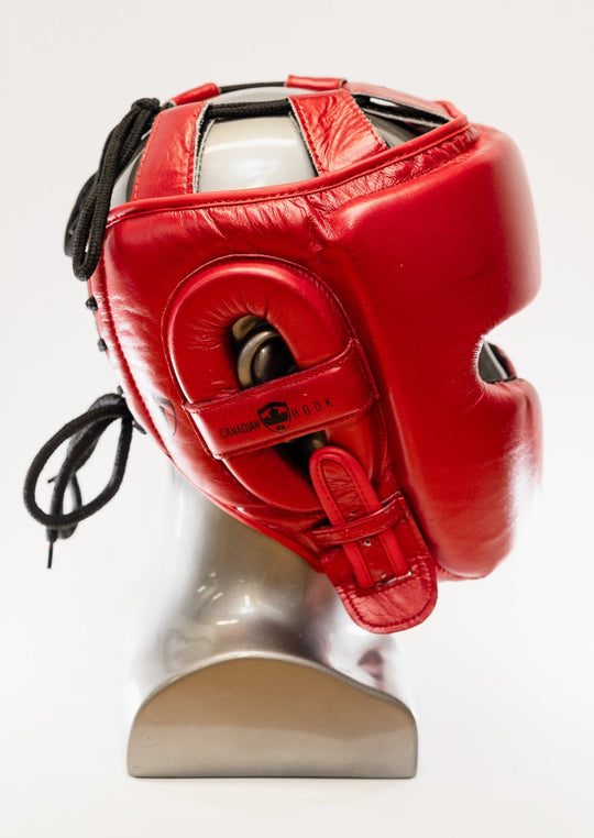 H70 SPARRING HEAD GUARD - RED