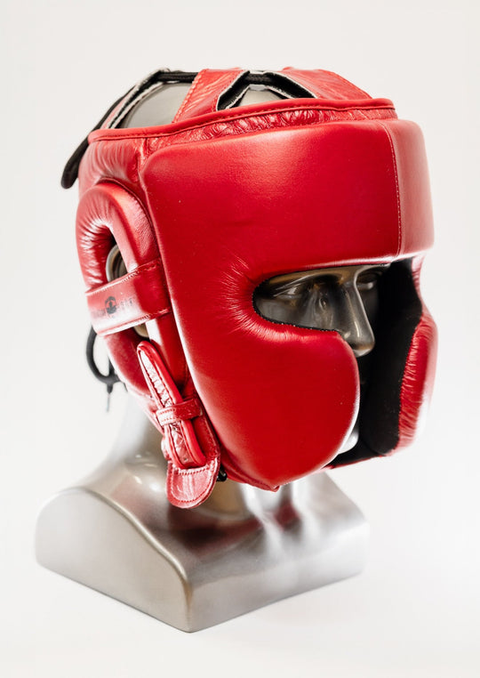 H70 SPARRING HEAD GUARD - RED