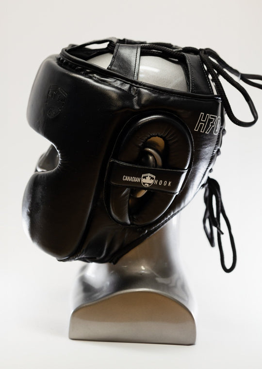 H70 SPARRING HEAD GUARD - BLACK