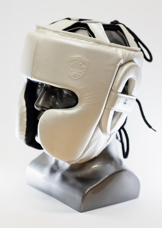 H70 SPARRING HEAD GUARD - PEARL WHITE