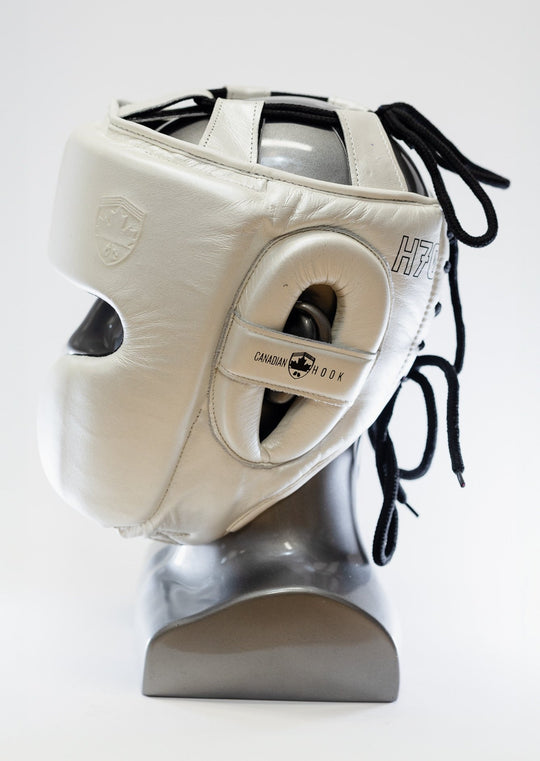 H70 SPARRING HEAD GUARD - PEARL WHITE