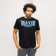 Load image into Gallery viewer, Beaver Boxing Neon Edition Tee - Blue
