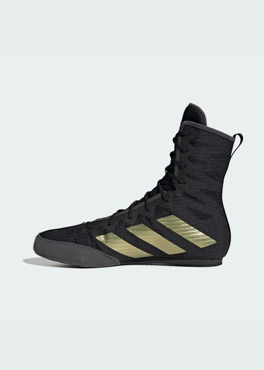 ADIDAS BOX HOG 4 BOOTS - BLACK / GOLD METALLIC