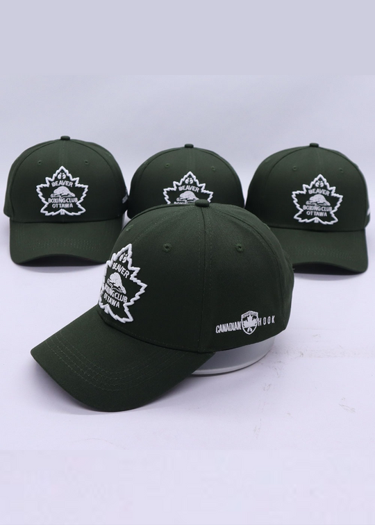 BEAVER BOXING HAT - Hunter Green