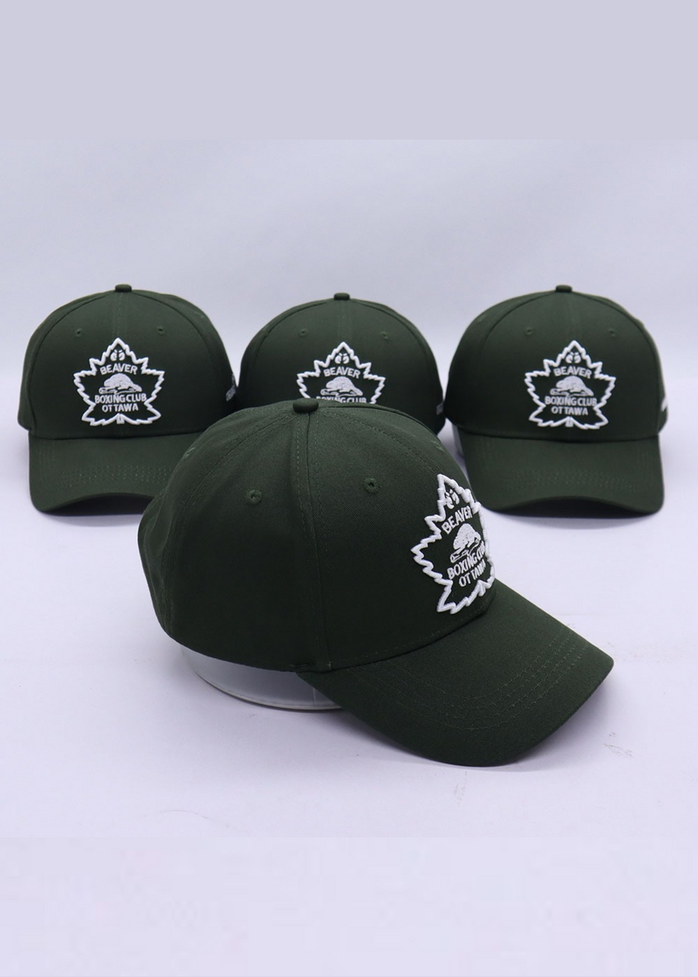 BEAVER BOXING HAT - Marine Green