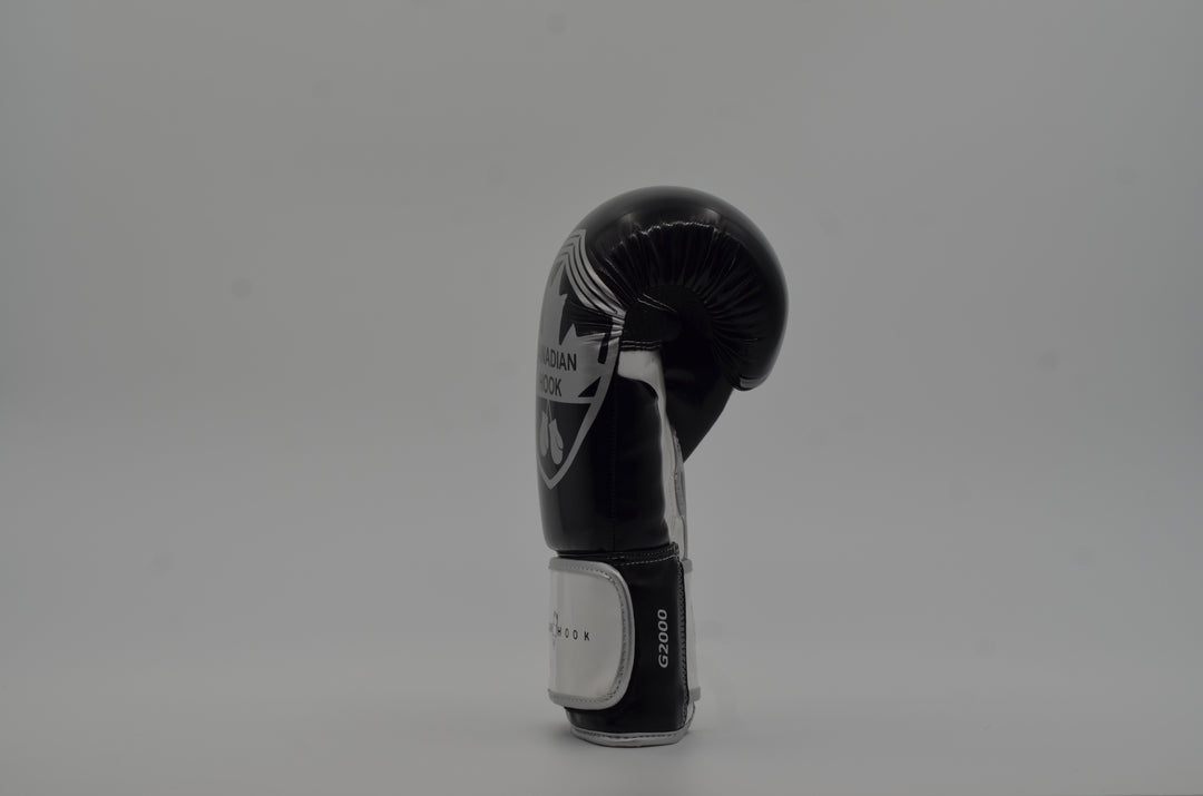 G2000 BOXING GLOVES - BLACK/SILVE/WHITE