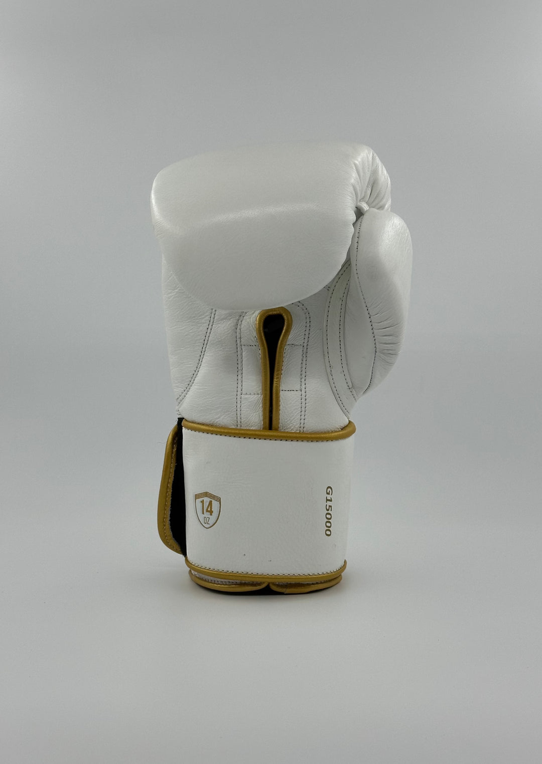 G15000 BOXING GLOVES - WHITE/GOLD