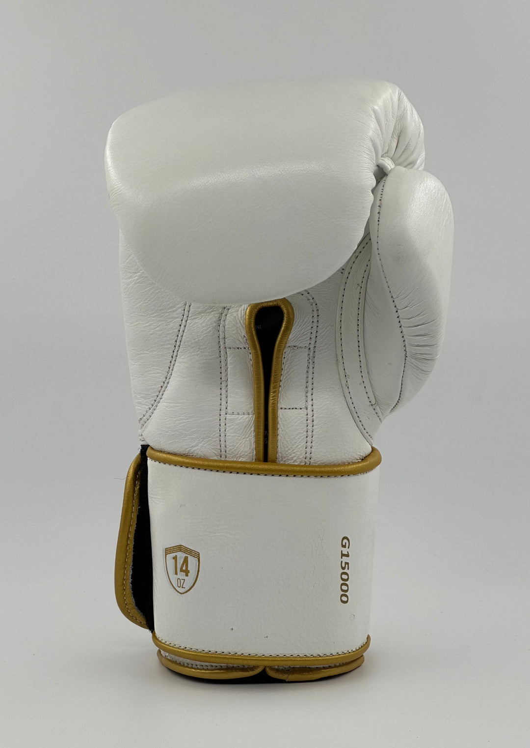 G15000 BOXING GLOVES - WHITE/GOLD