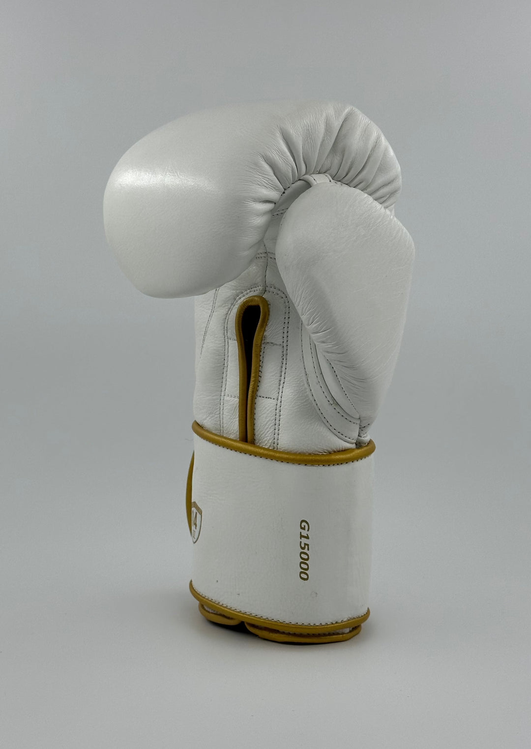 G15000 BOXING GLOVES - WHITE/GOLD