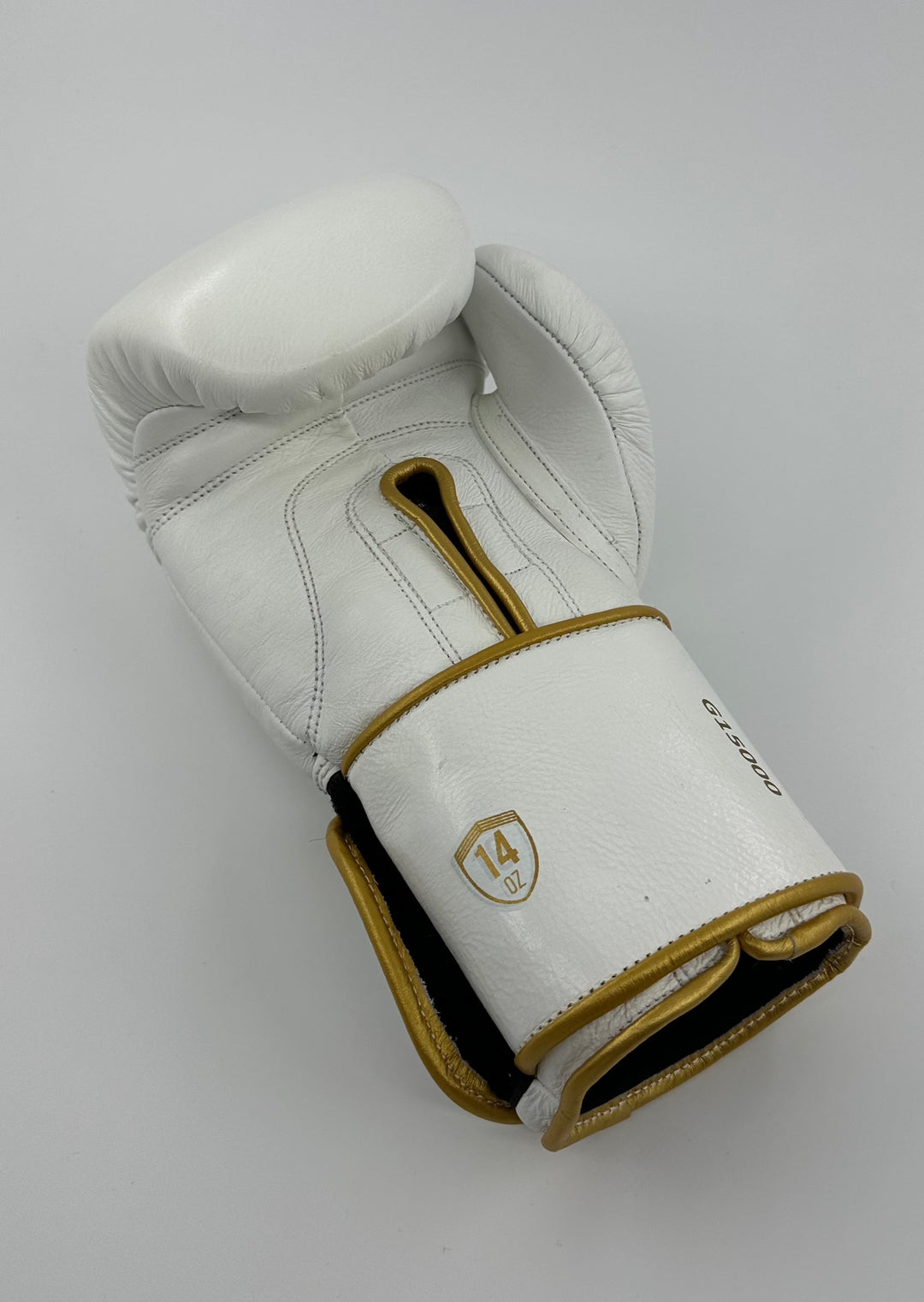 G15000 BOXING GLOVES - WHITE/GOLD