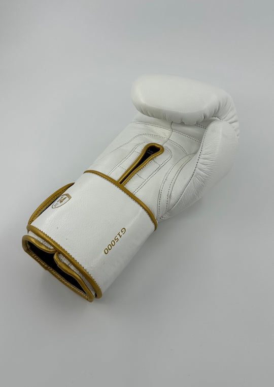 G15000 BOXING GLOVES - WHITE/GOLD