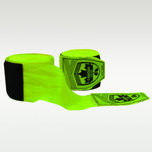 Load image into Gallery viewer, CANADIAN HOOK ELASTIC HAND WRAPS - Neon Green
