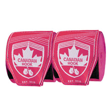 Load image into Gallery viewer, CANADIAN HOOK ELASTIC HAND WRAPS - PINK
