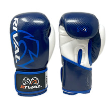 Load image into Gallery viewer, RIVAL RB7 FITNESS PLUS BAG GLOVES - NAVY/WHITE
