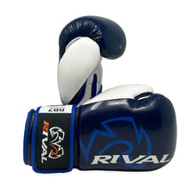 Load image into Gallery viewer, RIVAL RB7 FITNESS PLUS BAG GLOVES - NAVY/WHITE
