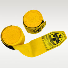Load image into Gallery viewer, CANADIAN HOOK ELASTIC HAND WRAPS - Yellow
