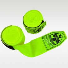 Load image into Gallery viewer, CANADIAN HOOK ELASTIC HAND WRAPS - Neon Green
