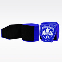 Load image into Gallery viewer, CANADIAN HOOK ELASTIC HAND WRAPS - BLUE
