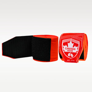 CANADIAN HOOK ELASTIC HAND WRAPS - RED
